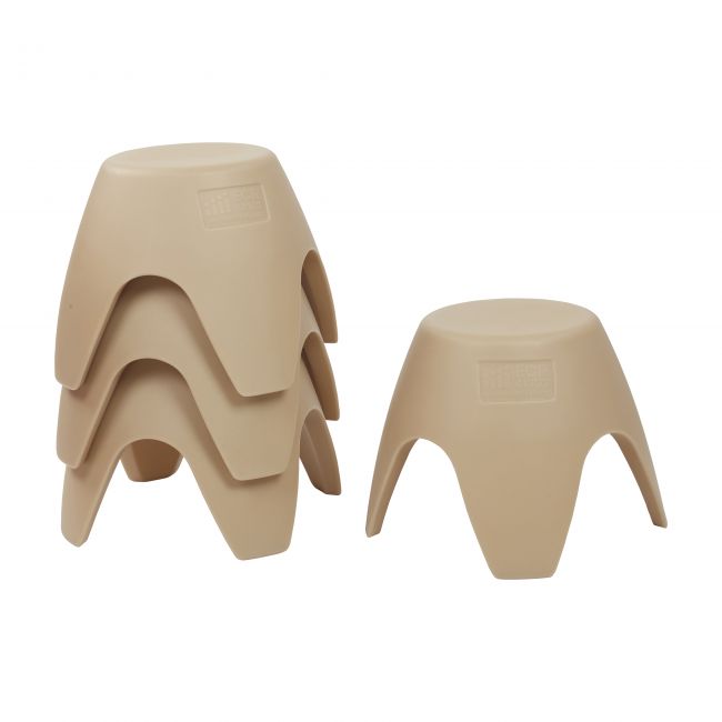 Ayana Stool Set, 4-Pack - Sand