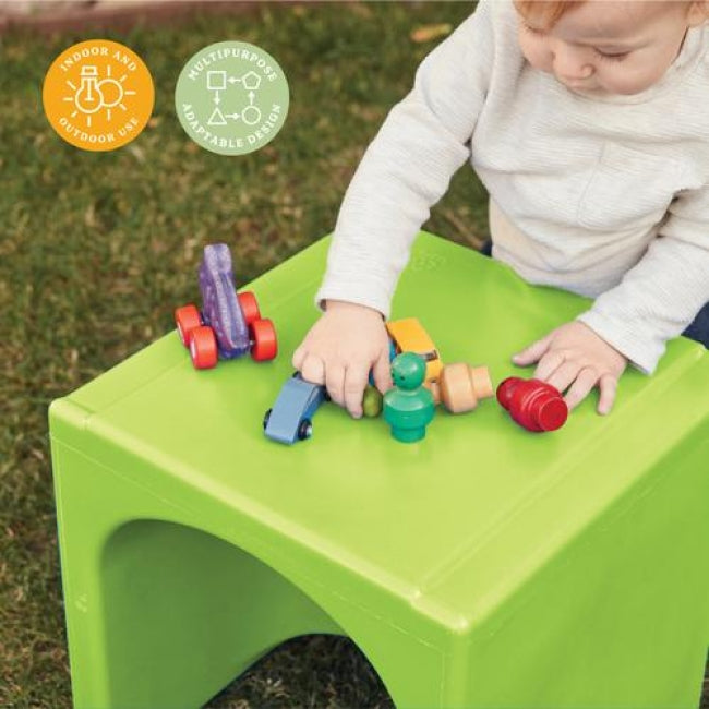Tri-Me Cube Chair - Lime Green