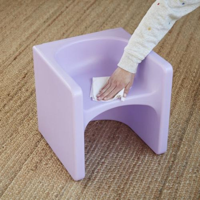 Tri-Me Cube Chair - Light Purple