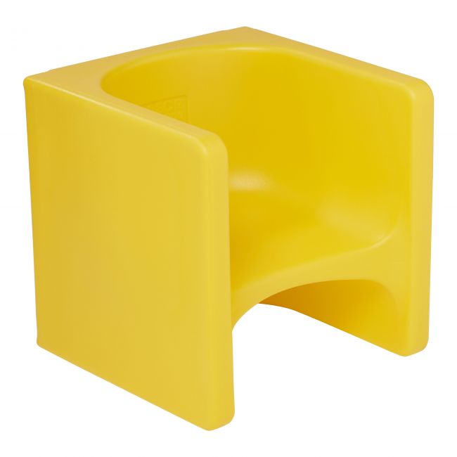 Tri-Me Cube Chair - Yellow