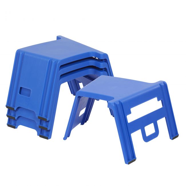 Linking Stools 4-Pack - Blue