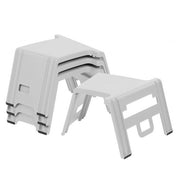 Linking Stools 4-Pack - Light Grey