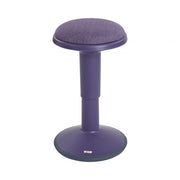 SitWell Adjustable Stool with Cushion - Eggplant