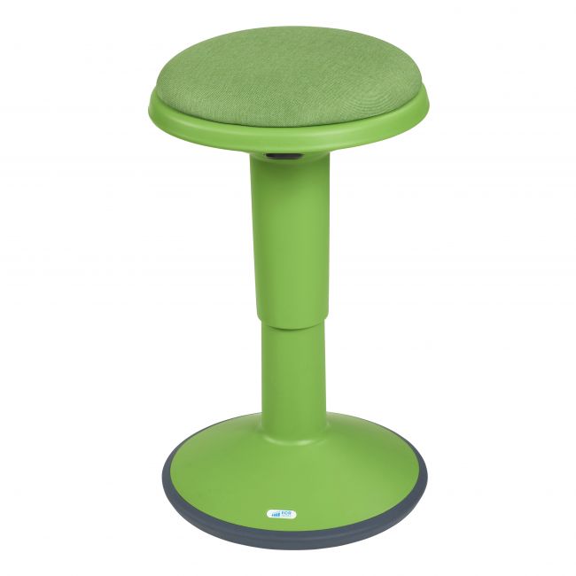 SitWell Adjustable Stool with Cushion - Grassy Green