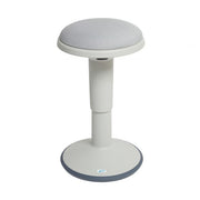 SitWell Adjustable Stool with Cushion - Light Grey