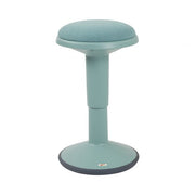SitWell Adjustable Stool with Cushion - Seafoam