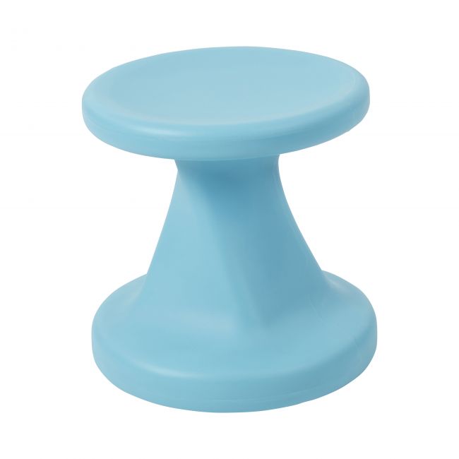 14in Twist Stool - Cyan