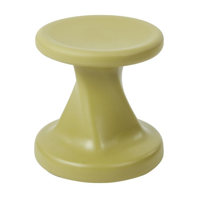 14in Twist Stool - Fern Green