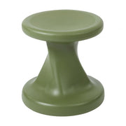 14in Twist Stool - Hunter Green