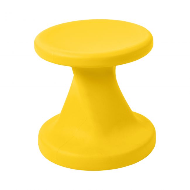 14in Twist Stool - Yellow
