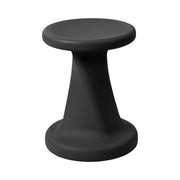 18in Twist Stool - Black
