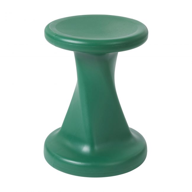 18in Twist Stool - Green