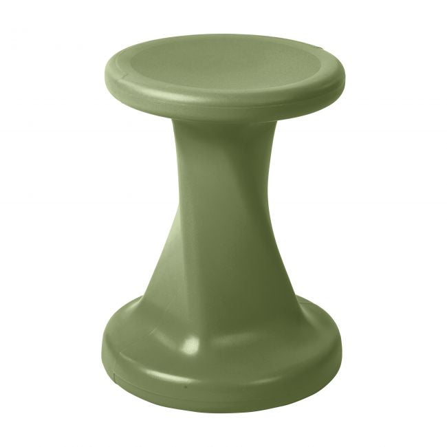 18in Twist Stool - Hunter Green