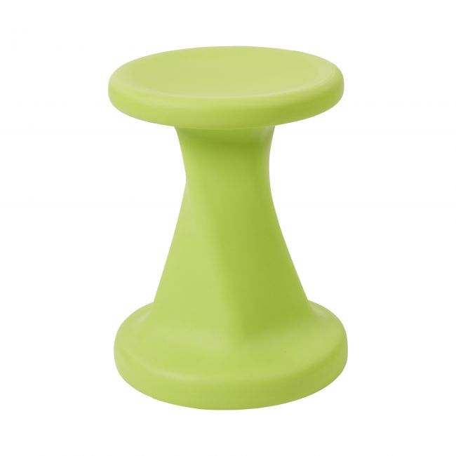 18in Twist Stool - Lime Green