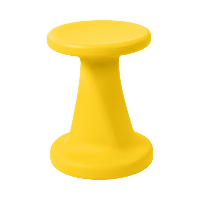 18in Twist Stool - Yellow