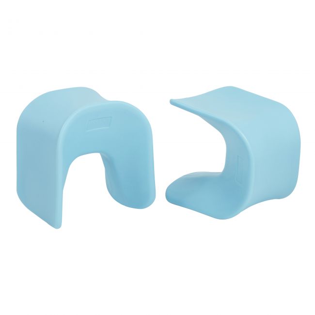 14in Wave Seat 2-Pack - Cyan