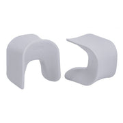 14in Wave Seat 2-Pack - Light Grey