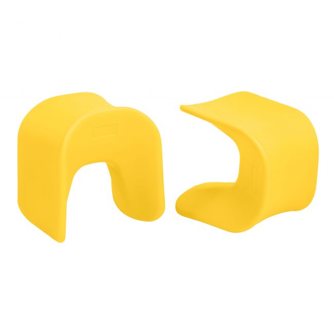 14in Wave Seat 2-Pack - Yellow
