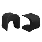18in Wave Seat, 2-Pack - Black