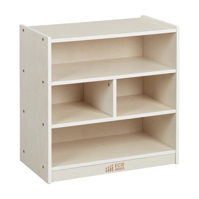 Small Block Storage Cart 24in - White Wash