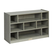 Medium Block Storage Cart 38in - Grey Wash