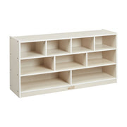 Large Block Storage Cart 48in - White Wash