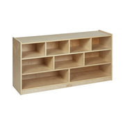 Large Block Storage Cart 48in - Natural