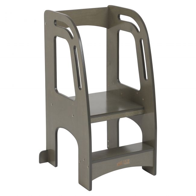 Chef's Helper Kitchen Tower - Grey Wash