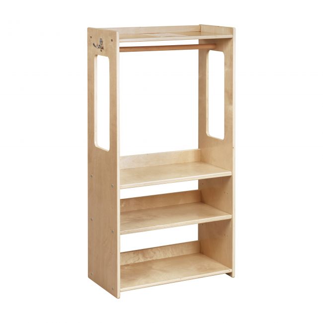 TrendiTot Clothing Rack - Natural