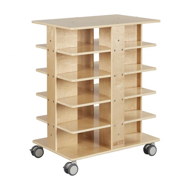 Cubby Storage Bin Tower 5x4, Natural