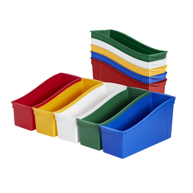 Linking Book Bins 10-Piece - Assorted