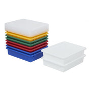 Small Tray with Lid 10-Piece - Assorted