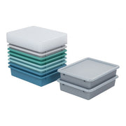 Small Tray with Lid 10-Piece - Contemporary