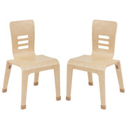 16in Bentwood Chair 2-Pack - Natural