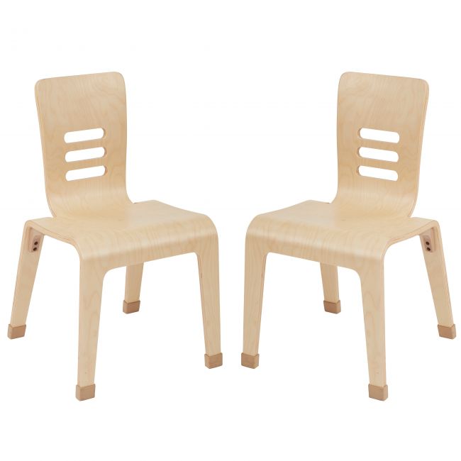 16in Bentwood Chair 2-Pack - Natural