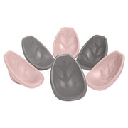 Leaf Floor Seats 6-piece Pink/gray