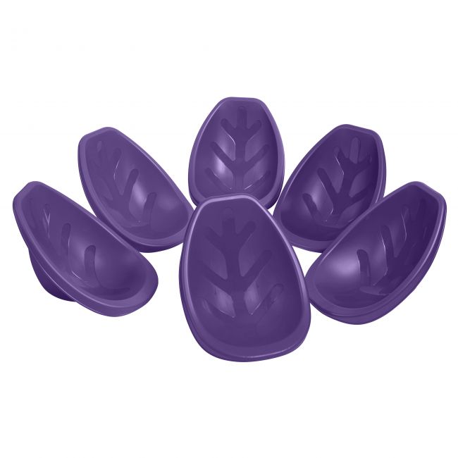 Leaf Floor Seat 6-Piece - Purple