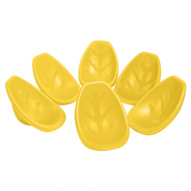 Leaf Floor Seat 6-Piece - Yellow