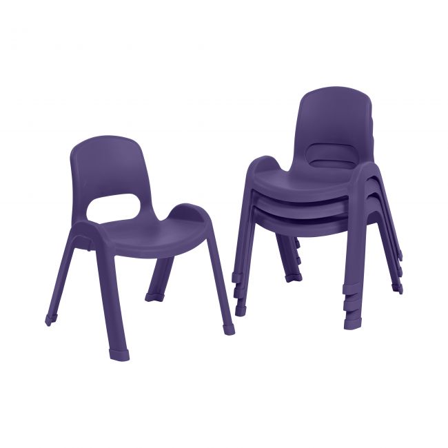 11in SitRight Chair 4-Pack - Eggplant