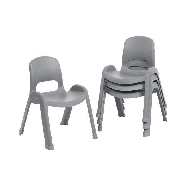 11in SitRight Chair 4-Pack - Grey