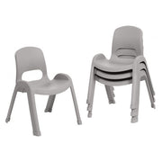 11in SitRight Chair 4-Pack - Light Grey