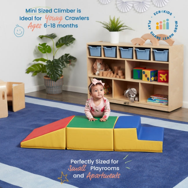 SoftZone Junior Little Me Climb Crawl and Slide - Assorted