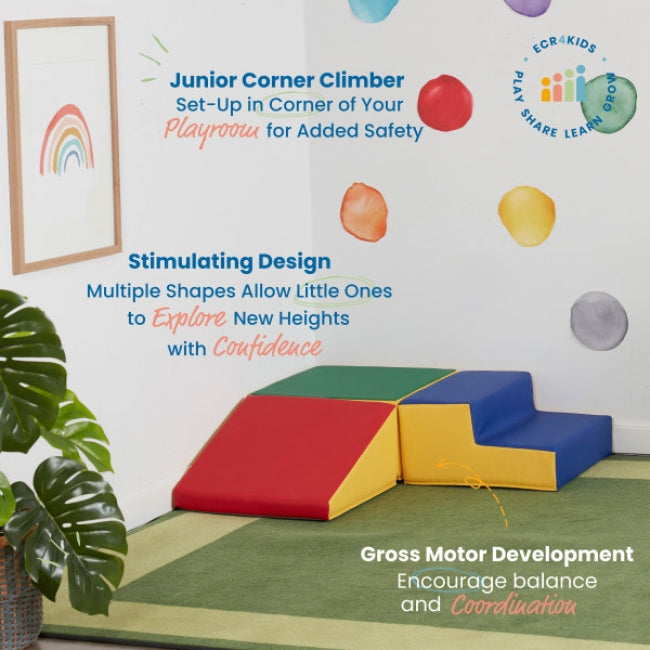 SoftZone Junior Little Me Climb Crawl and Slide - Assorted