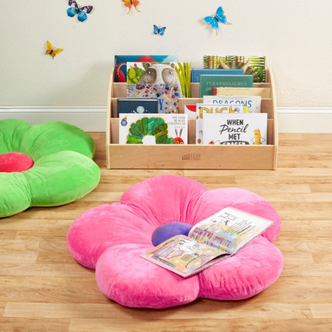 SoftZone Flower Floor Pillow - Bright Pink