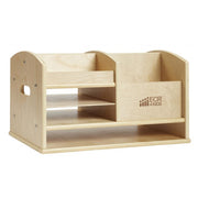Tabletop Supplies Storage Center - Natural