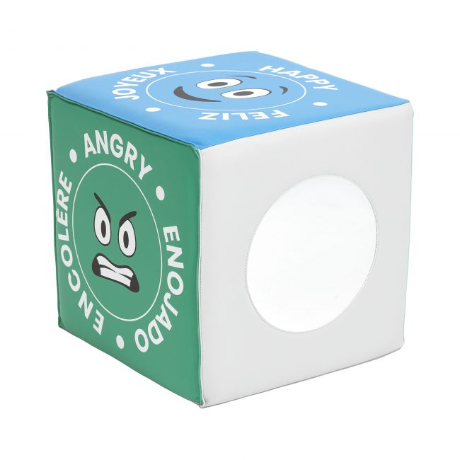 SoftZone Emotion Cube with Mirror - Contemporary