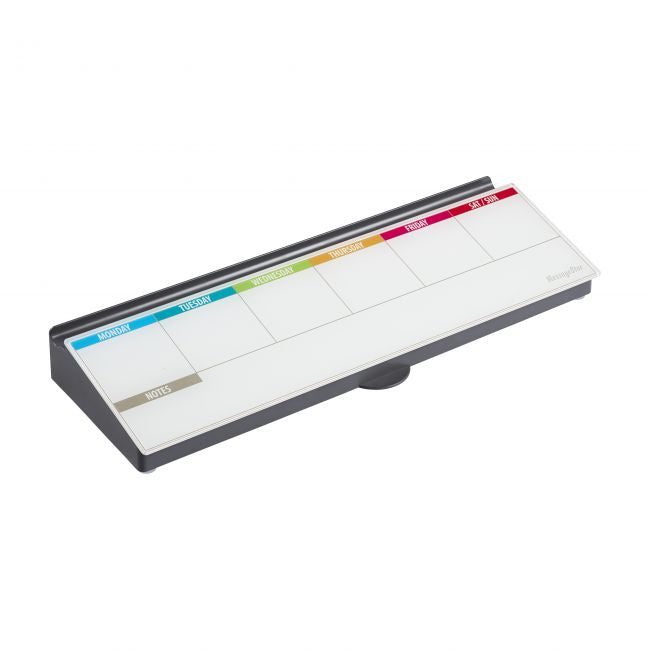 MessageStor Keyboard Write & Store Weekly Calendar - Assorted