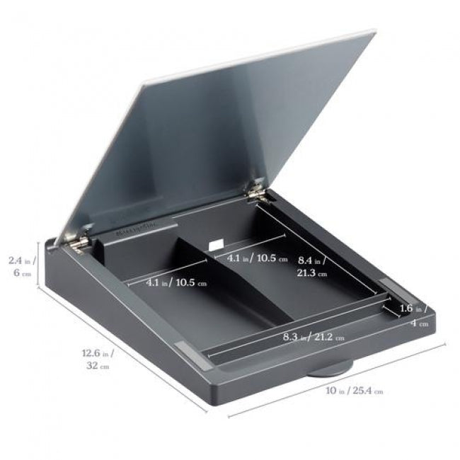 MessageStor Glass Board Memo Station - Birds