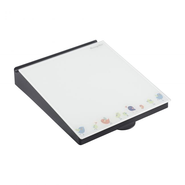 MessageStor Glass Board Memo Station - Birds