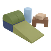 SoftZone Crawl and Climb Playtime, 6-Piece - Earthtone